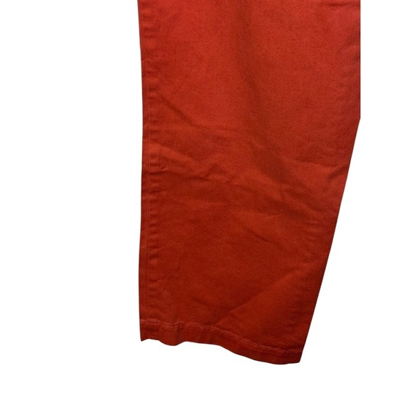 St. Berg Men Pants Flat‎ Front Pocket Relaxed Straight Leg C-Orange Sz.36 NWT - Picture 8 of 10